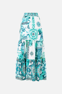 Camilla High Waisted Tiered Skirt - Balearic Bebé