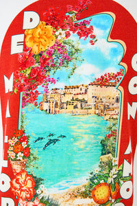 Camilla Slim Fit Round Neck T-Shirt - Meet Me In Mallorca