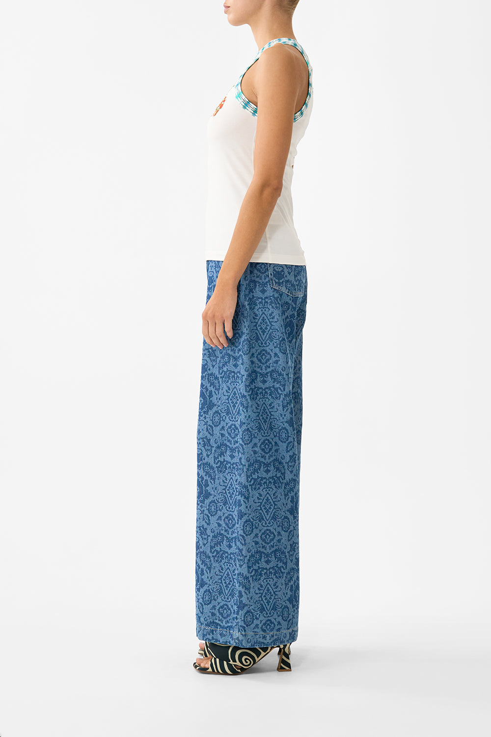 Camilla Jersey Tank Top - Balearic Bebé