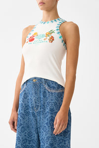 Camilla Jersey Tank Top - Balearic Bebé