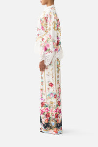 Camilla Cropped Relaxed Shirt - Torero Libertine