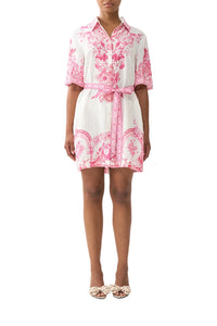 Camilla Short Shirt Dress - Living La Vida Rosa