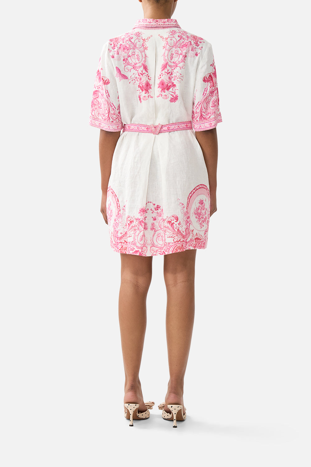 Camilla Short Shirt Dress - Living La Vida Rosa