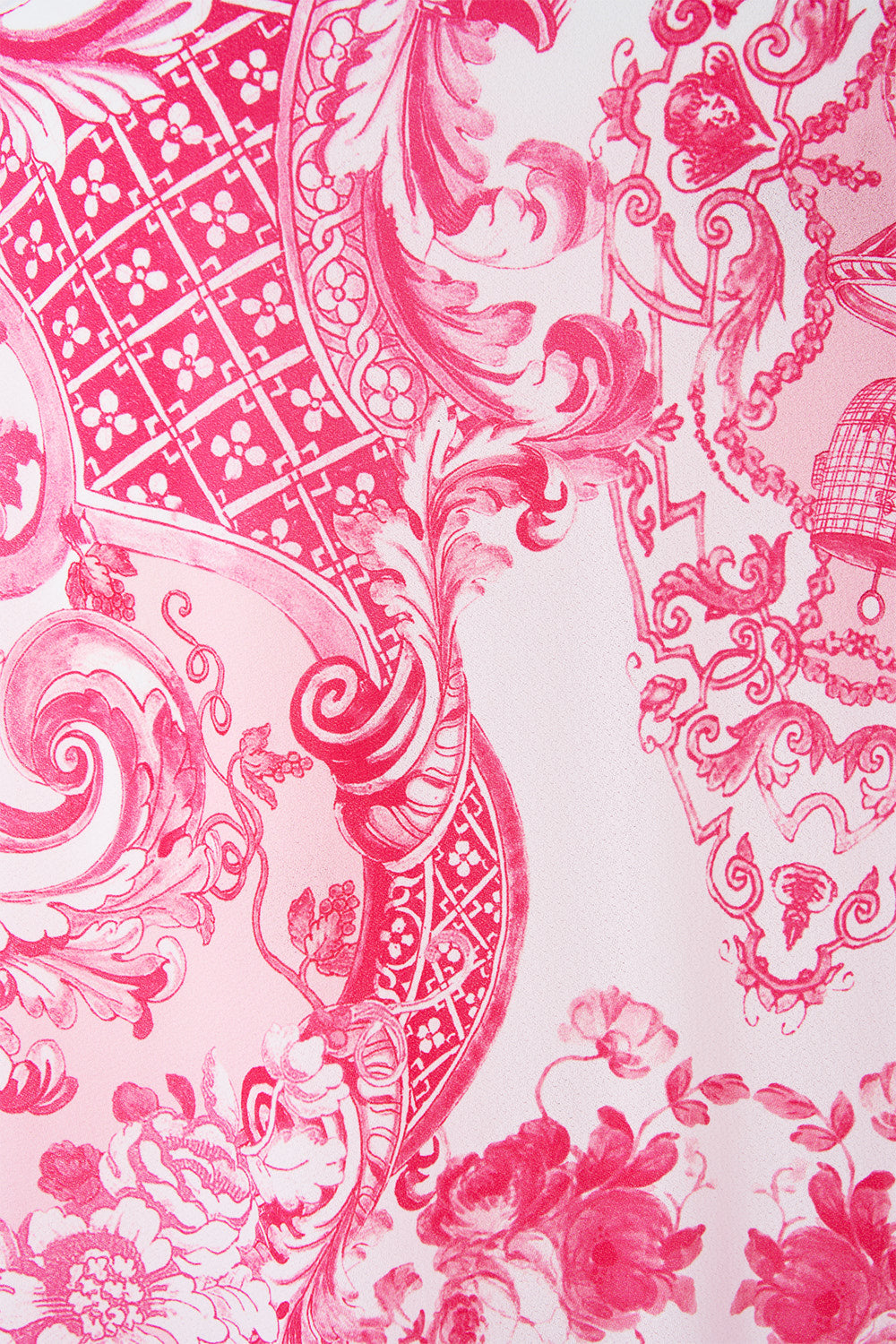 Camilla Long Sarong With Tie Waist And Frill Edge - Livin La Vida Rosa