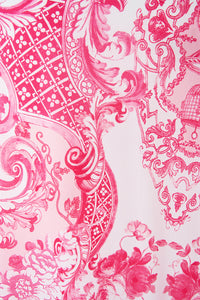 Camilla Long Sarong With Tie Waist And Frill Edge - Livin La Vida Rosa