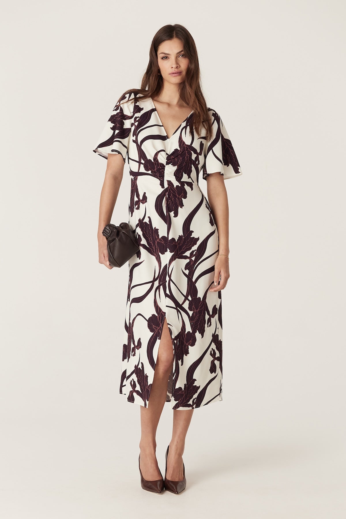 Cable Neve Dress - Iris Print