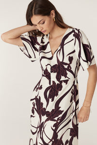 Cable Neve Dress - Iris Print
