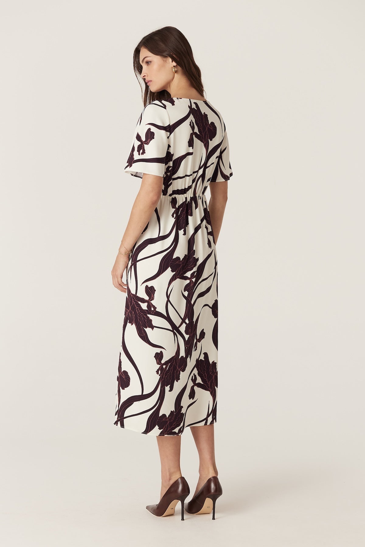 Cable Neve Dress - Iris Print