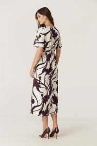 Cable Neve Dress - Iris Print