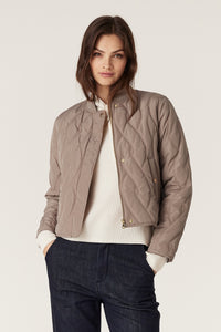 Cable Martina Puffer - Fawn