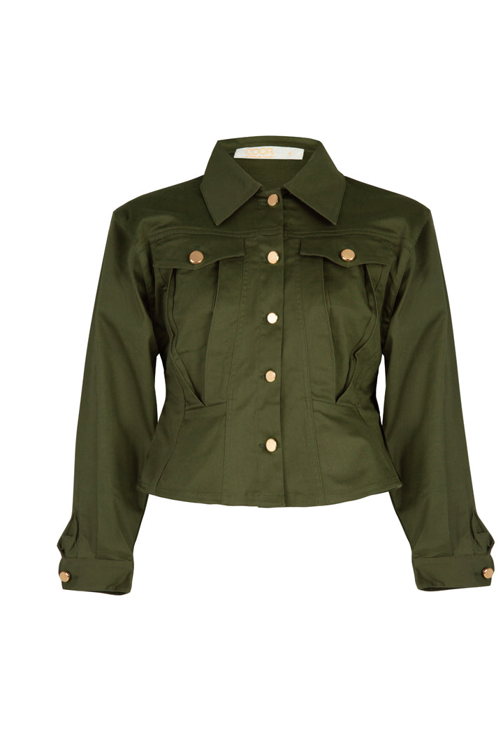 COOP TAPER TRAIL JACKET - OLIVE -  ESCAPE CLOTHING