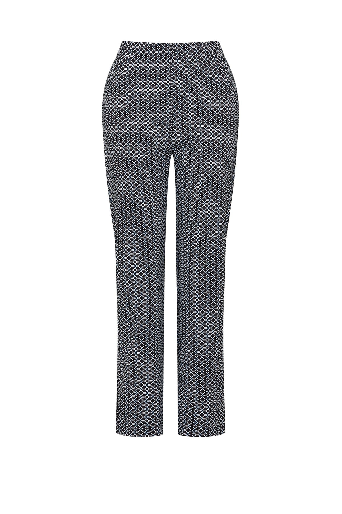 CABLE BELL GEO PANT - NAVY PRINT