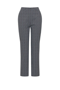 CABLE BELL GEO PANT - NAVY PRINT