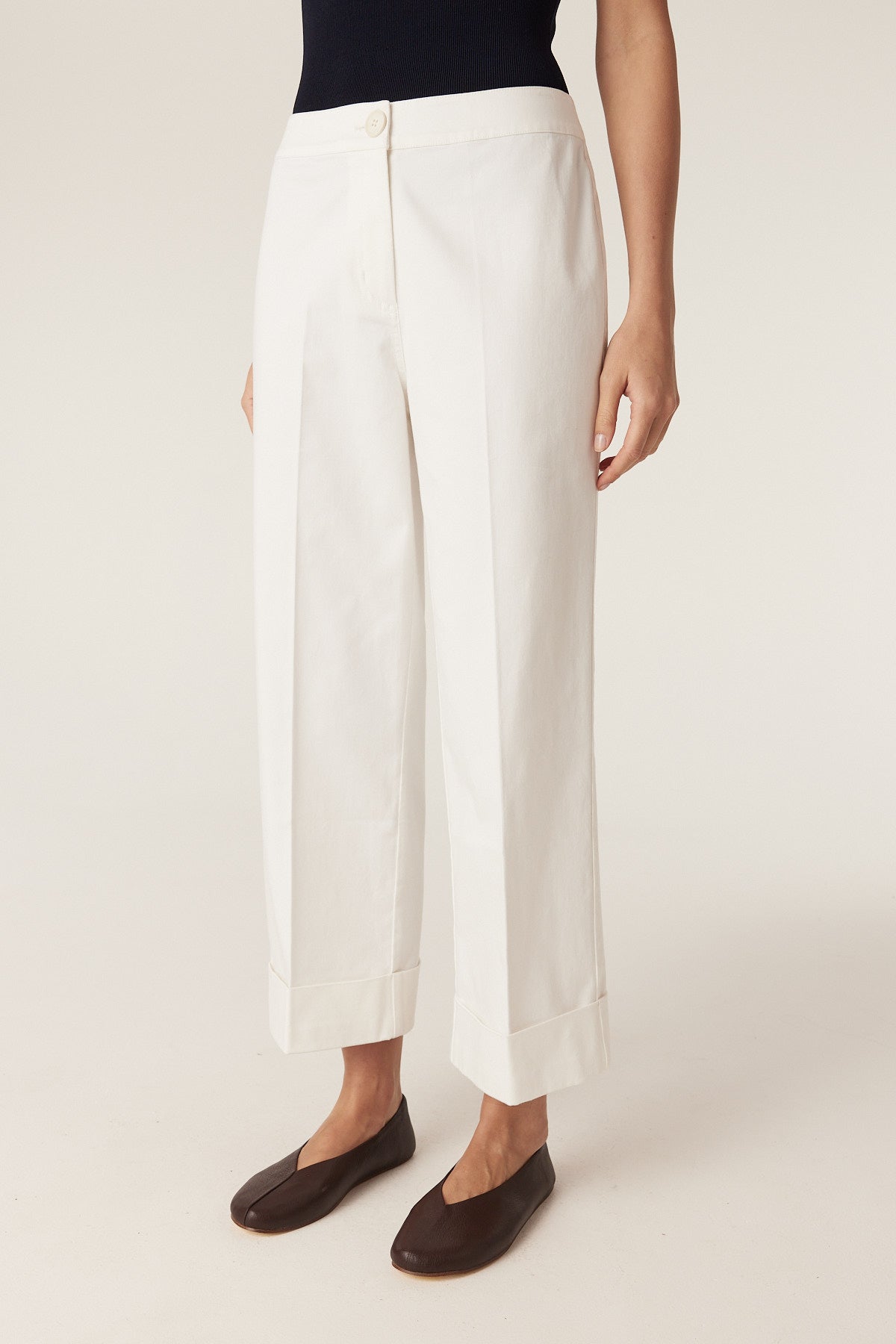 Cable Porto Pant - White