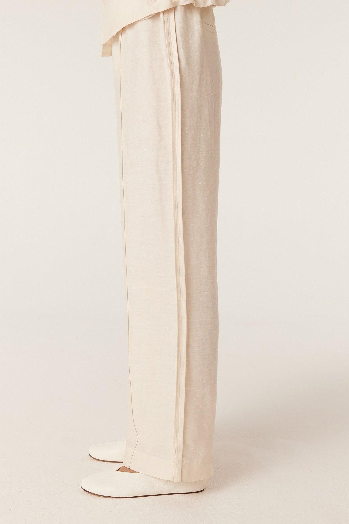 Cable Goldie Pant – Ecru