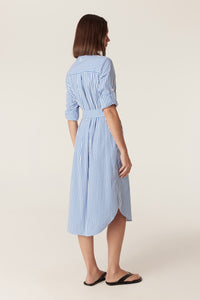 Cable Portsea Shirt Dress – Blue Stripe