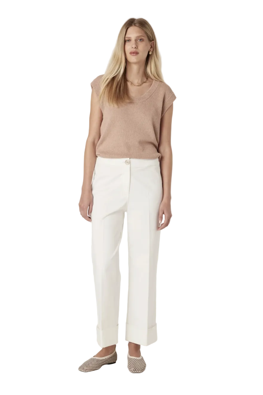 Cable Porto Pant - White