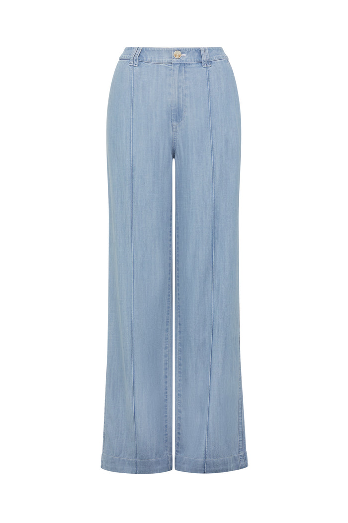 Cable Auguste Pant - Blue