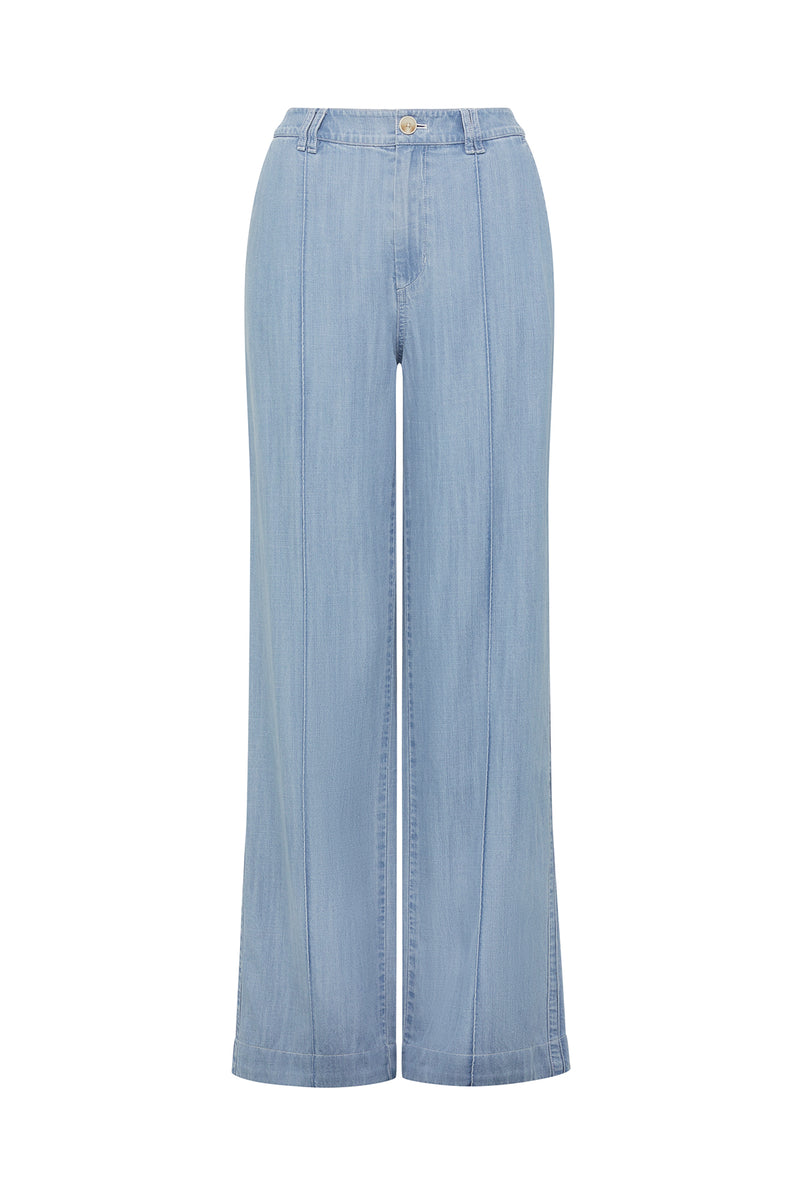 Cable Auguste Pant - Blue