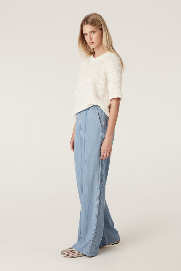 Cable Auguste Pant - Blue