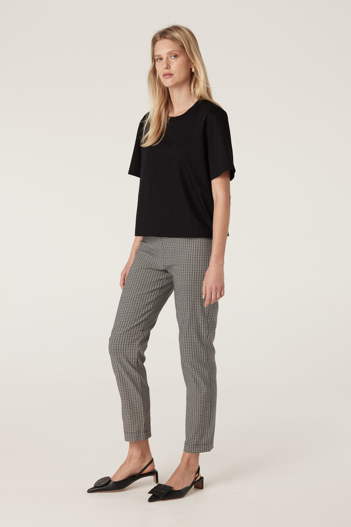Cable Bell Geo Pant - Chain Print