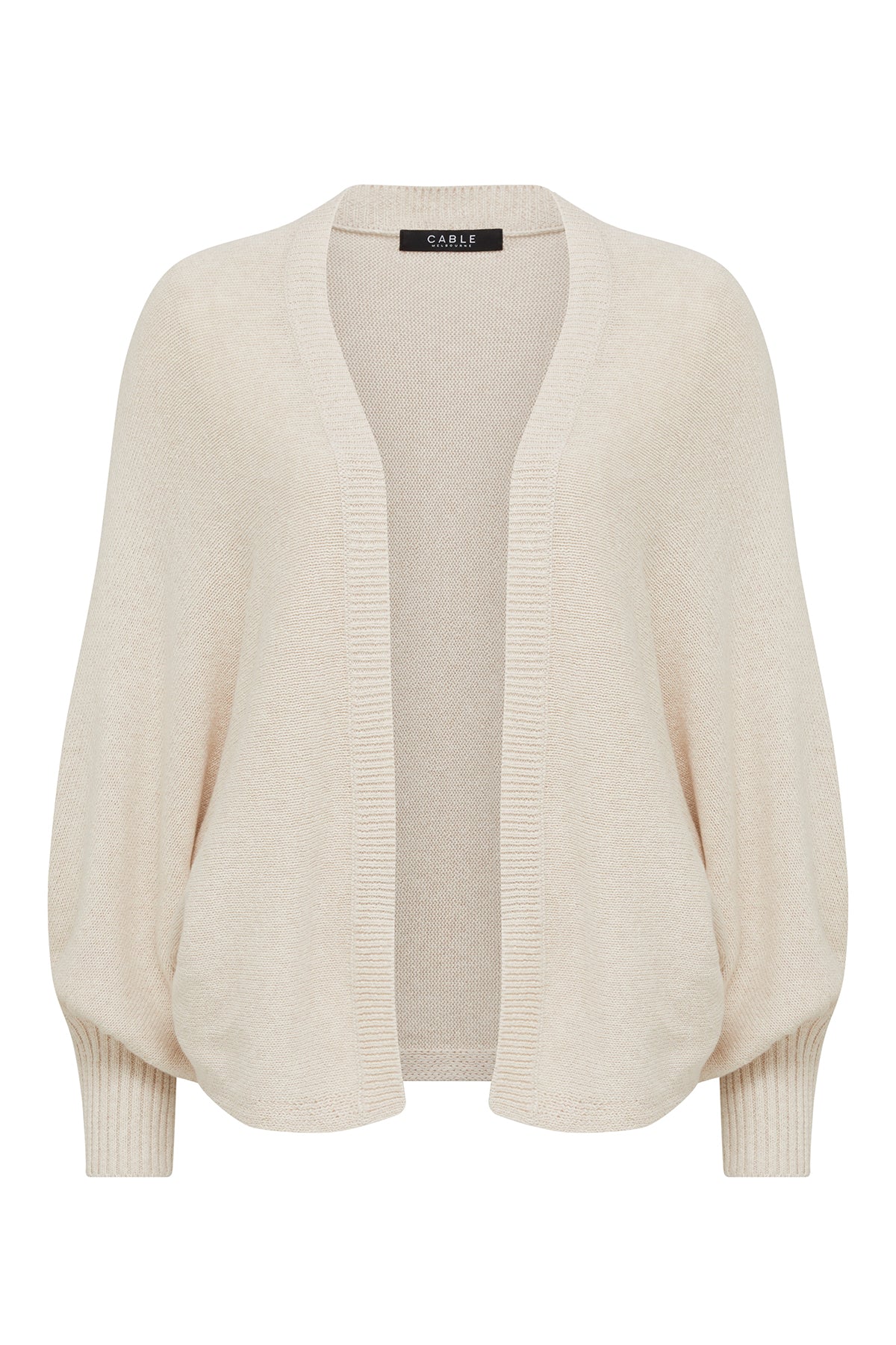Cable Flax Shrug - Calico
