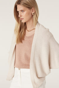 Cable Flax Shrug - Calico