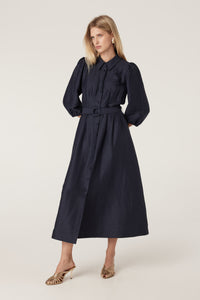 Cable Manly Dress - Navy