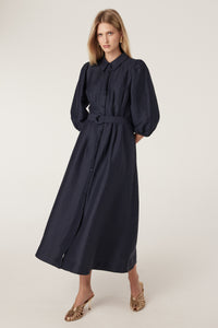 Cable Manly Dress - Navy