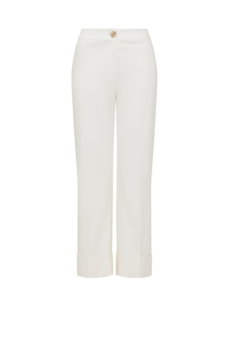 Cable Porto Pant - White