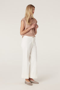 Cable Porto Pant - White