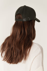 Cable Wool Cashmere Cap - Moss