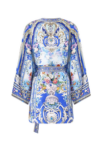 Camilla Short Kimono Wrap - Ottoman Opulence