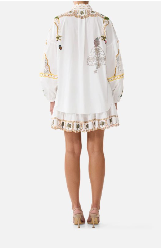 Camilla Ballon Sleeve Blouse - Va Va Vintage