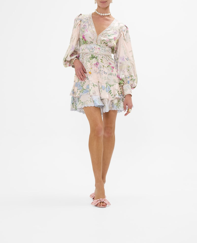 Camilla Button Front Frill Dress - Palacio Playground