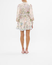 Camilla Button Front Frill Dress - Palacio Playground