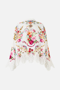 Camilla Cropped Relaxed Shirt - Torero Libertine
