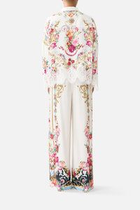 Camilla Cropped Relaxed Shirt - Torero Libertine