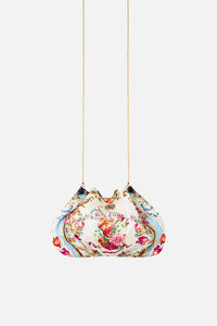 Camilla Drawstring Pouch Bag With Chain Strap - Toreno Libertine