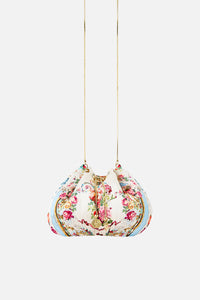 Camilla Drawstring Pouch Bag With Chain Strap - Toreno Libertine