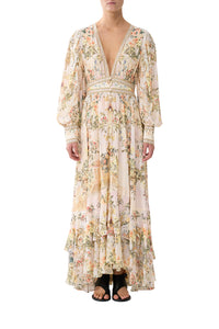 Camilla Long Button Front Dress - Twilight In Istanbul