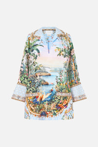 Camilla Long Sleeve Tunic Dress - Sisi Society