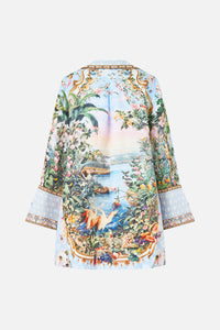Camilla Long Sleeve Tunic Dress - Sisi Society