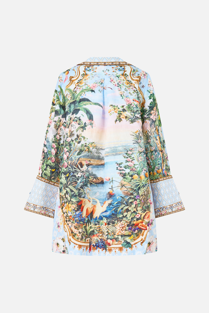 Camilla Long Sleeve Tunic Dress - Sisi Society
