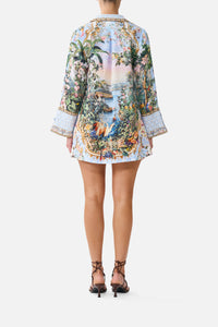 Camilla Long Sleeve Tunic Dress - Sisi Society