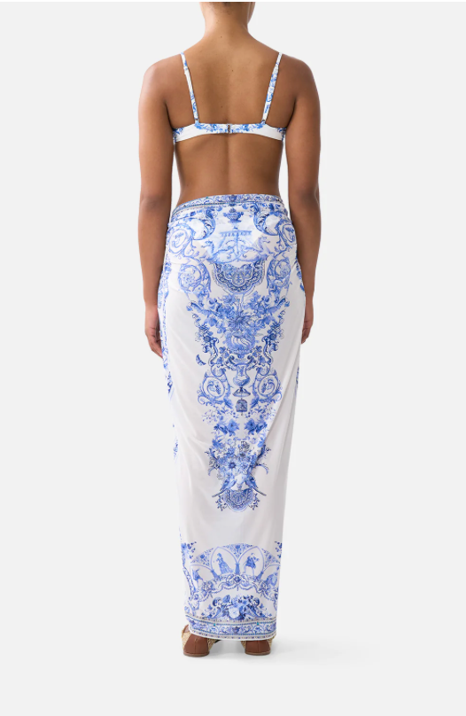 Camilla Multi Wear Long Sarong - Ceramic Panoramic