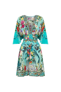 Camilla Short Waisted Dress - Gardens Of Queluz