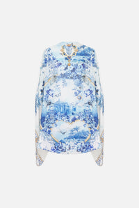 Camilla Silk Chiffon Shrug - The Porcelain Parlour