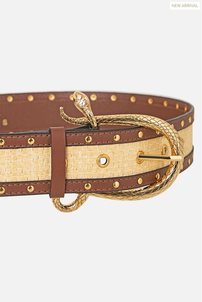 Camilla Snake Buckle Belt - The Porcelain Parlour