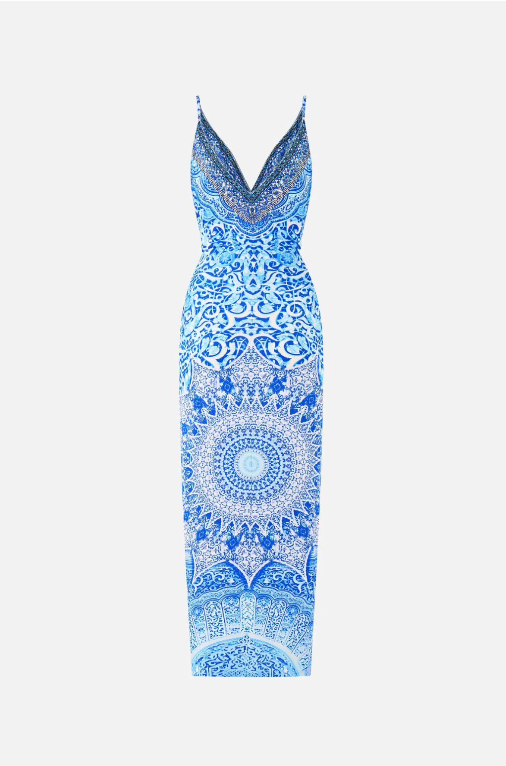 Camilla Strappy Dress With Twist Front - The Bosphorous